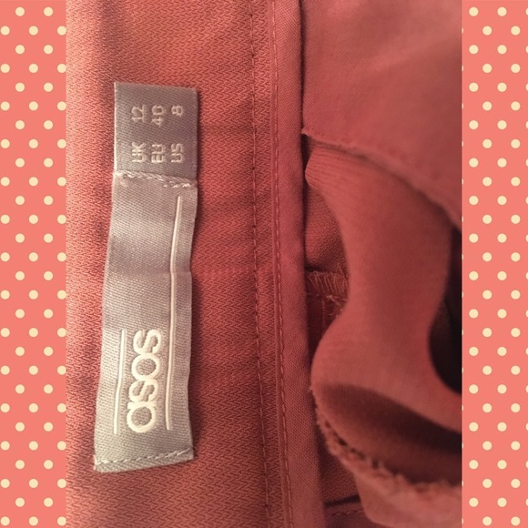 Salmon ASOS Pants - Picture 5 of 5